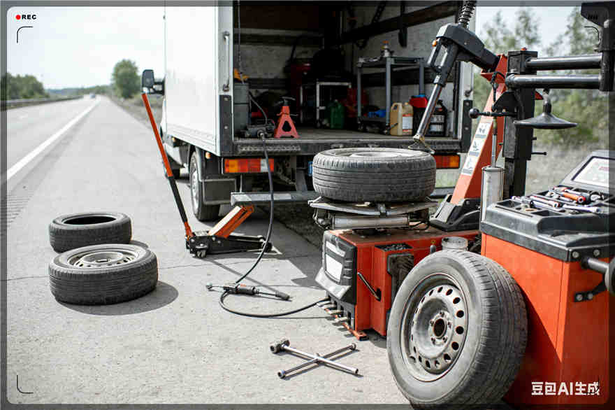 薛城区扎胎道路救援-流动补胎